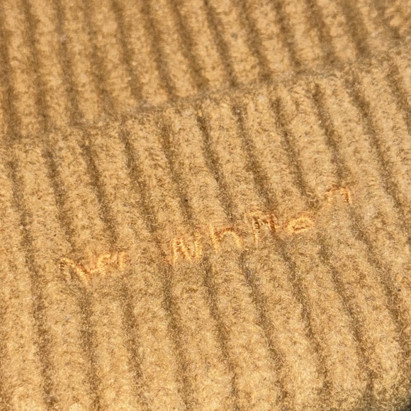 Off-White Knit Beanie - Picture 2 of 3